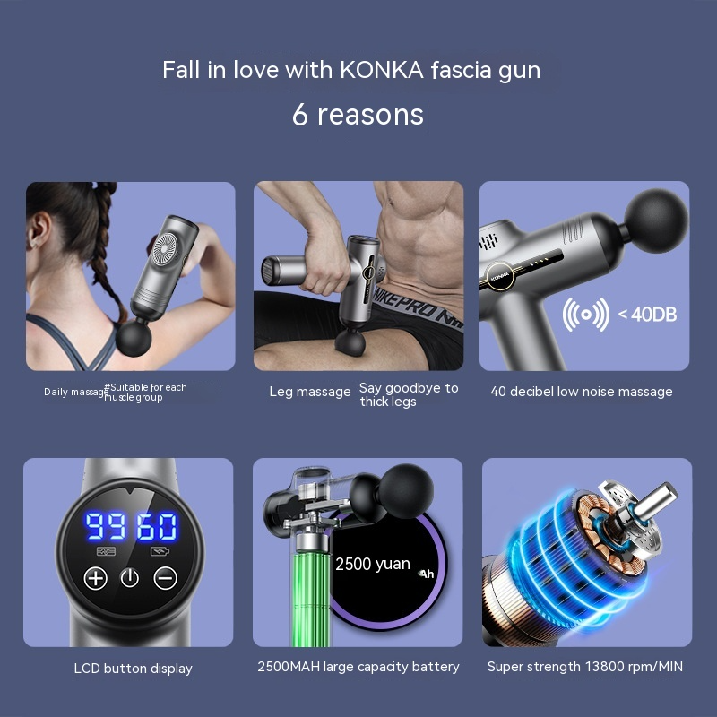 Revive Mini Massage Gun — Deep Tissue Recovery