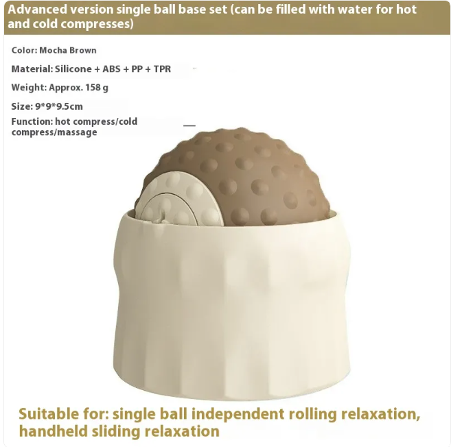 Revive Hot & Cold Massage Ball — Feet, Back & Muscle Relief