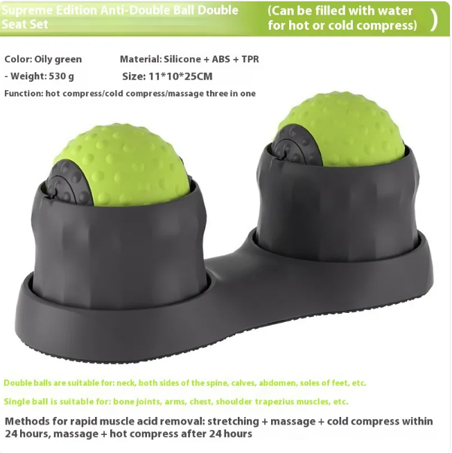 Revive Hot & Cold Massage Ball — Feet, Back & Muscle Relief