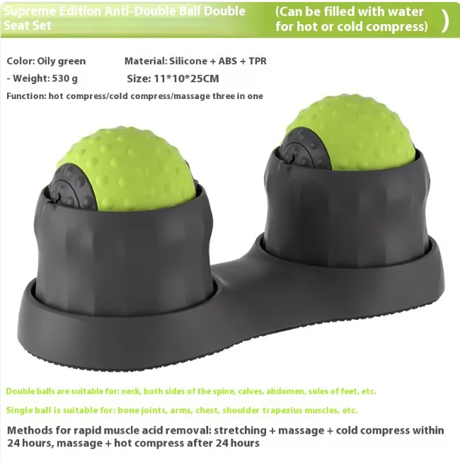 Revive Hot & Cold Massage Ball — Feet, Back & Muscle Relief